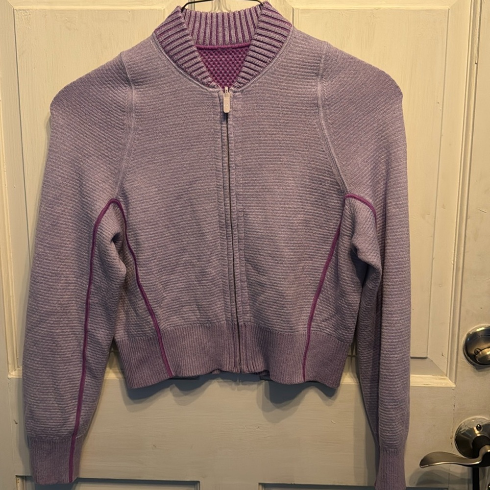 Lululemon Reversible Double-Knit Zip-up